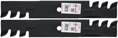 Rotierende 2 Mulchmesser für Wright 71440002, Hustler 795757, 32'' 48'' Deck