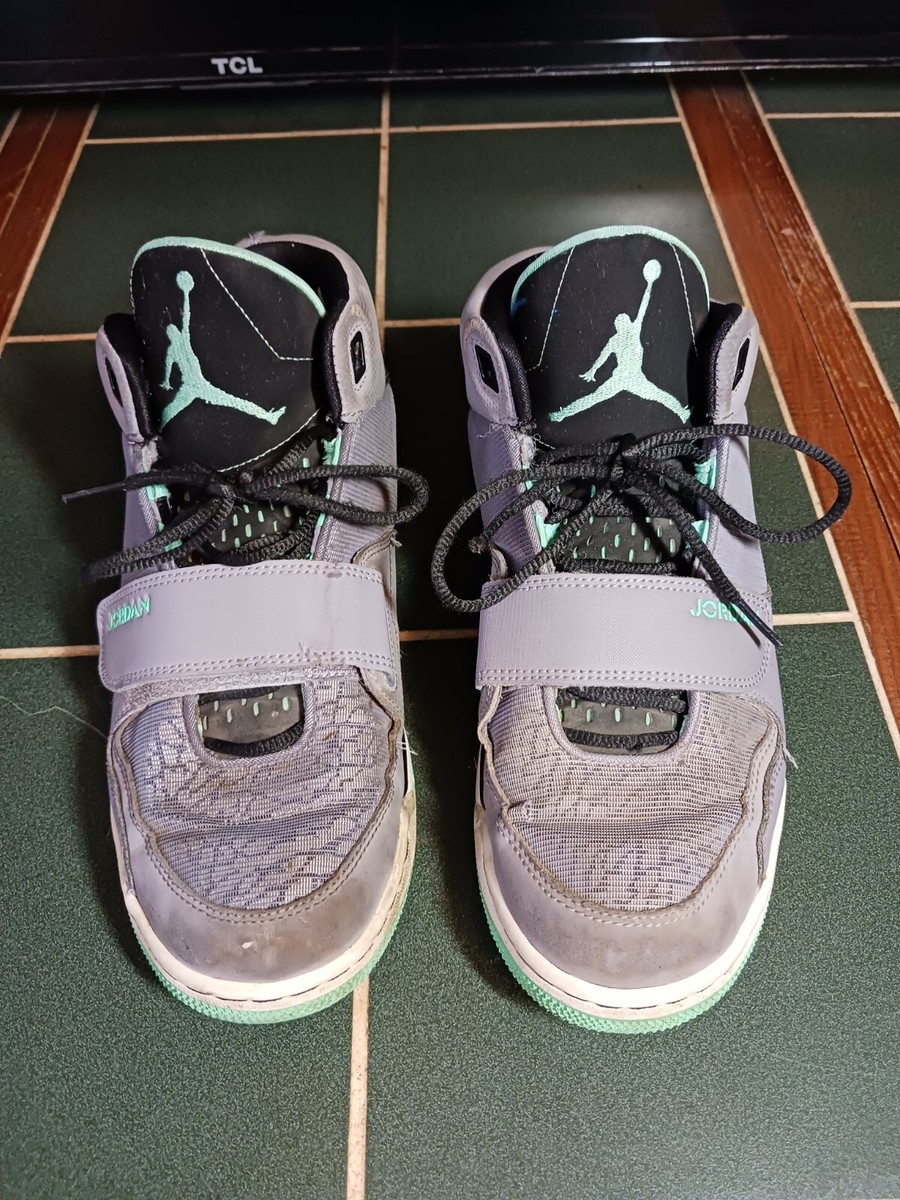 Nike Air Jordan 602661-013 Flightclub 90s trainers green glow mens 10 Nike Air Jordan 602661-013 Flightclub 90s trainers green  main image 4