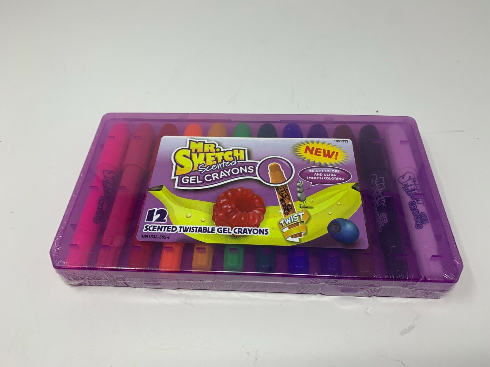 Mr. Sketch Scented Crayons Gel Assorted 12/Pack 1951333