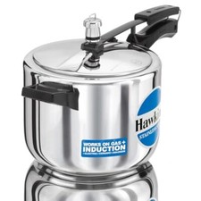Olla a presión Hawkins de 5 litros, olla con tapa interior de acero inoxidable, induc