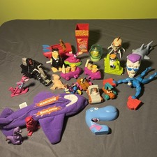 90s Fast Food Toy Lot Taco Bell Burger King Earthworm Jim Flintstones x25 Pieces