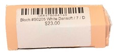 Bloch Dansoft Dance Shoes White Childs 9.5 D S0205G - NEW