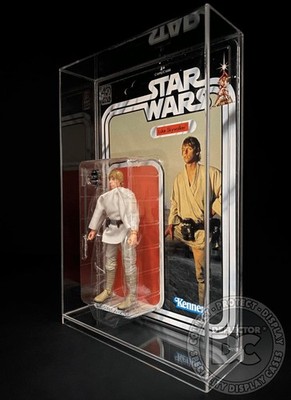 DEFLECTOR DC  Star Wars 40th Anniversary Figur ACRYL ANZEIGEHÜLLE