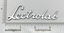 Lectrolab Amplifier Badge Logo Acrylic Custom Made