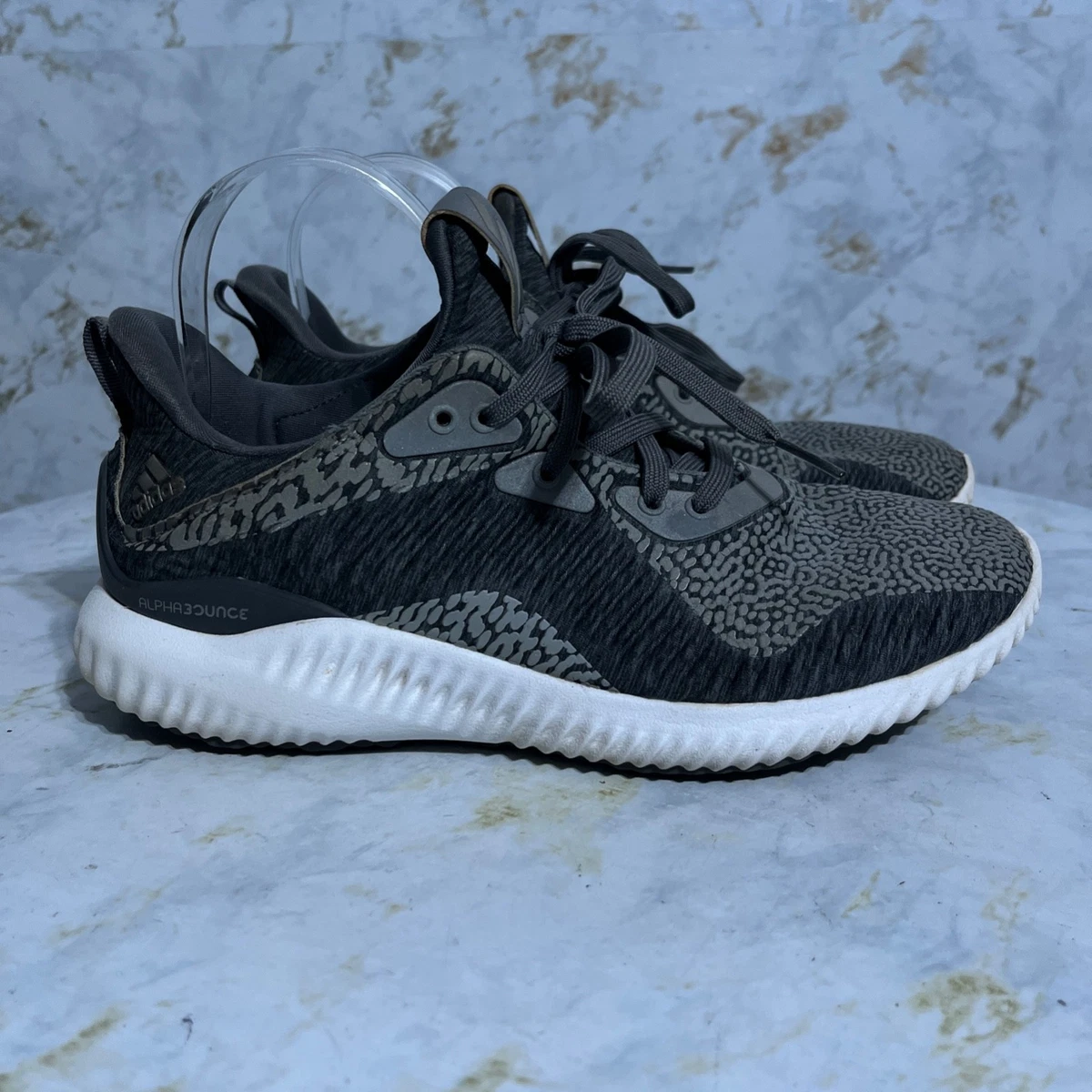 adidas gazelle silver green womens Adidas Alphabounce AMS Kids Youth Comfort Walking Shoes Sneakers Black   Marvelous Memories