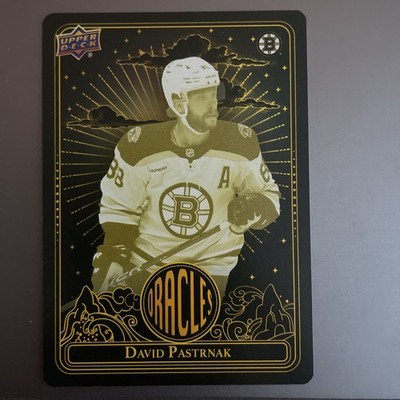 2024-25 Upper Deck Extended Series Oracle David Pastrnak #O-35 NHL Boston Bruins