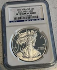 2010 W Proof $1 American Silver Eagle Dollar NGC PF70 UC Early Release