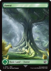 Forest #307/781 Universes Beyond: Final Fantasy MTG