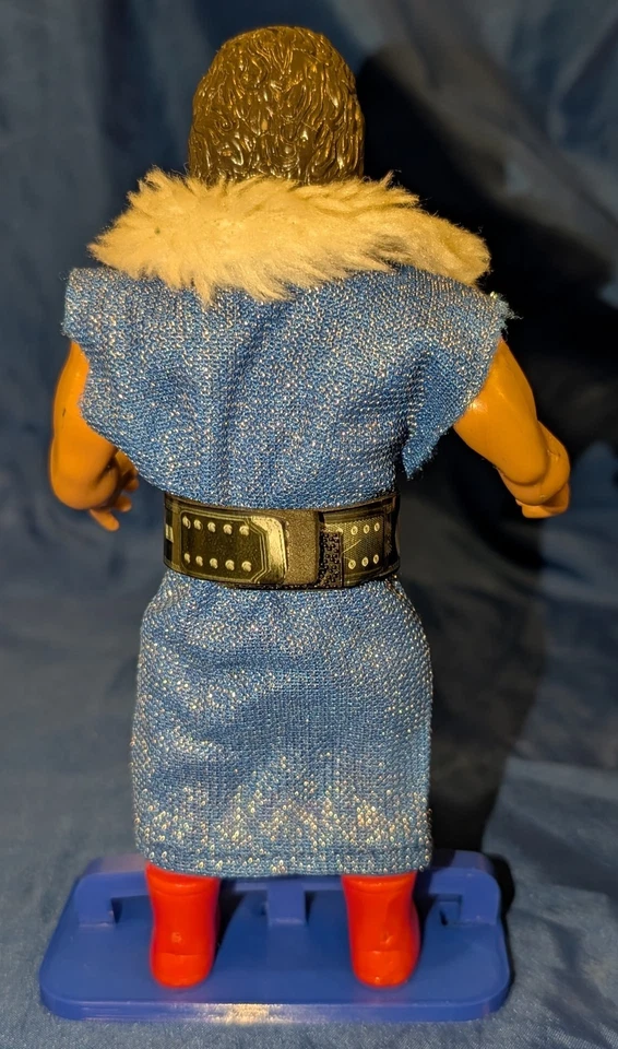 1985 Remco AWA Referee "Gorgeous" Jimmy Garvin Wrestling Figure W/ Belt & Stand - Image 2 of 4