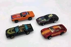 Vtg Hot Wheels Lot Of 4 Hot Bird Challenger Predator Porsche Die-cast Toy Cars