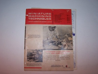 UNIMAT, Miniature Machining Techniques, Year 1963, Parts list, Originals, #144