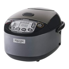 Zojirushi NL-GAC10BM 5.5 Cup Uncooked Umami Micom Rice Cooker and Warmer