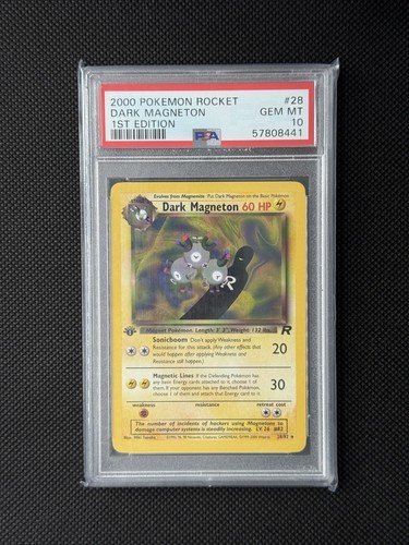 Dark Magneton (1st Edition) graded PSA 10 for sale on eBay