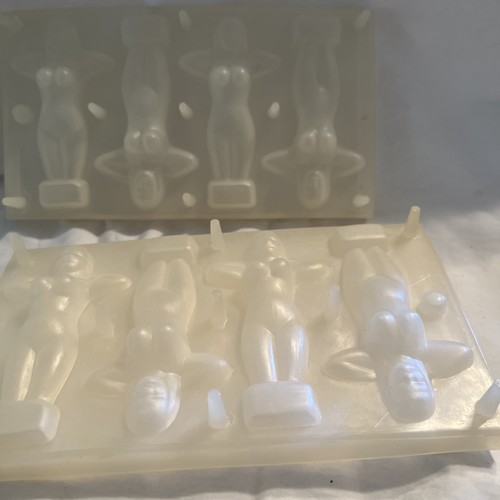 Set Of 2 Woman Body ICE Cube Candy Chocolate Molds
