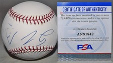 -JAY LENO- PSA/DNA Signed/Autograph/Auto OML BASEBALL - THE TONIGHT SHOW