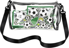 2026 World Soccer Cup Clear Stadium Bag Clear Stadium 9.8" Crossbody Bags, Stadi