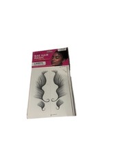 Bae Hair Magic Temporary Hair Tattoos 2 Sheets Black Swirl Asymmetrical
