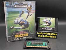 World Championship Soccer ( Sega Genesis ) Near Mint Label - Case Damaged