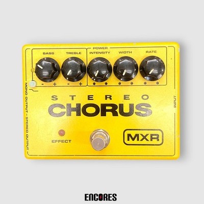 MXR Stereo Chorus Guitar Effect Pedal Rich Stereo Chorus Effects Used