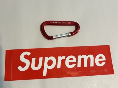 Supreme Carabiner NYC SS07 New York City Keychain Red Supreme Camping Carabiner