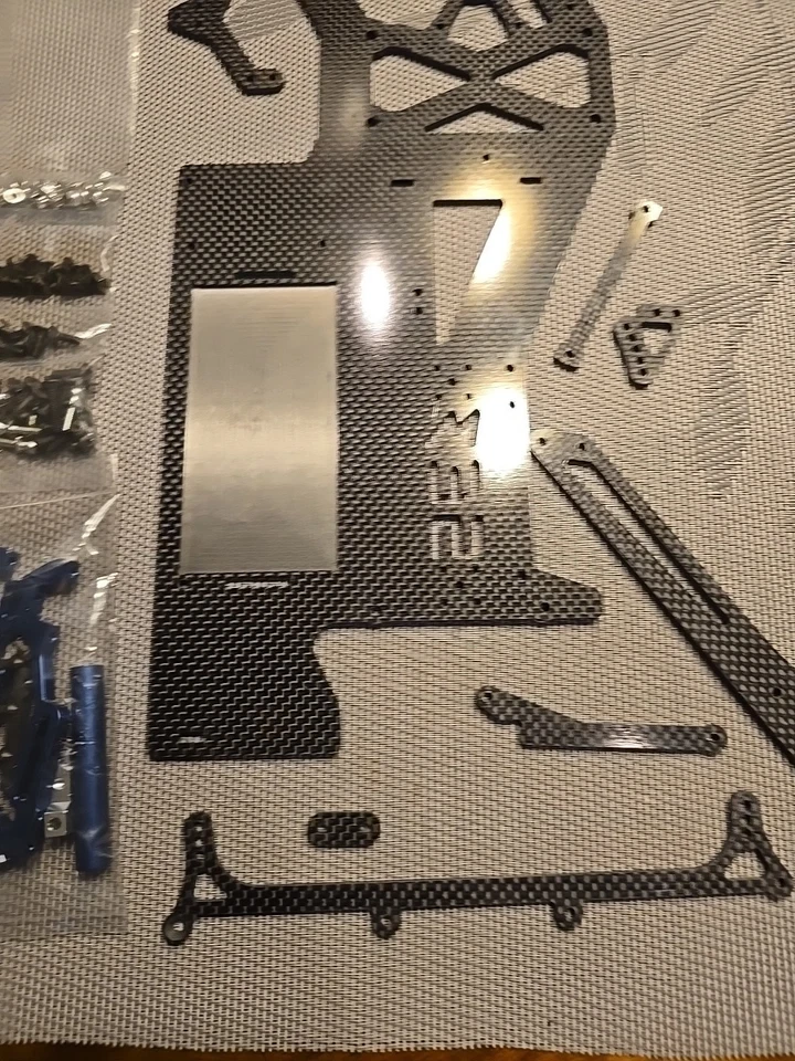 Custom Works SE3 SEIII New Chassis Pod Screws Pan Car 1/10 Rc Car Evolution 10L - Image 4 of 4