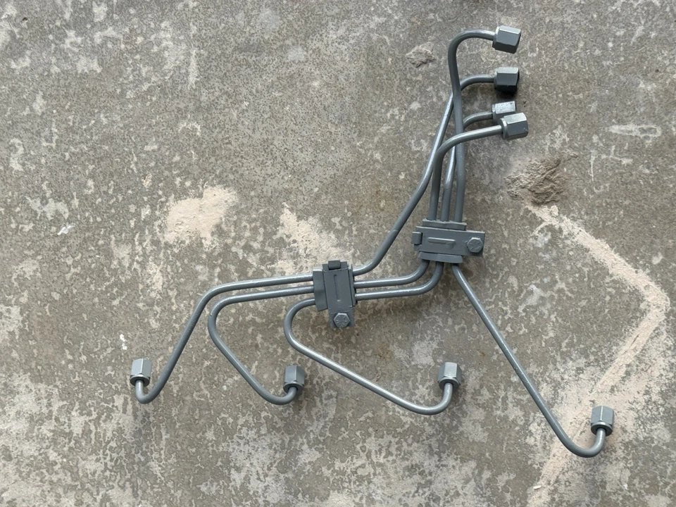 Ford F-250 F-350 IDI 1983-1994 líneas de inyector diésel acero fábrica juego completo 8 Foto 2 de 4