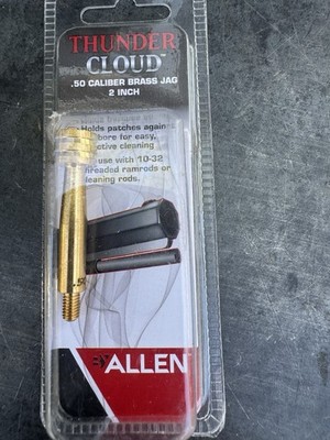 NEW ALLEN Thunder Cloud # 87135A  Muzzleloader .50 Cal Brass Jag 10-32   2  