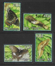 FIJI QE2 2004 SWALLOWTAIL BUTTERFLIES (SG 1243-46) MNH
