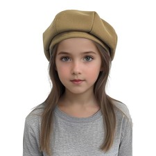 Kids Boys Girls Beret Hat Newsboy Caps Artist Cap Toddler Vintage Style