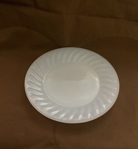 Fire King Swirl Salad Plate Azurite Blue Anchor Hocking Excellent