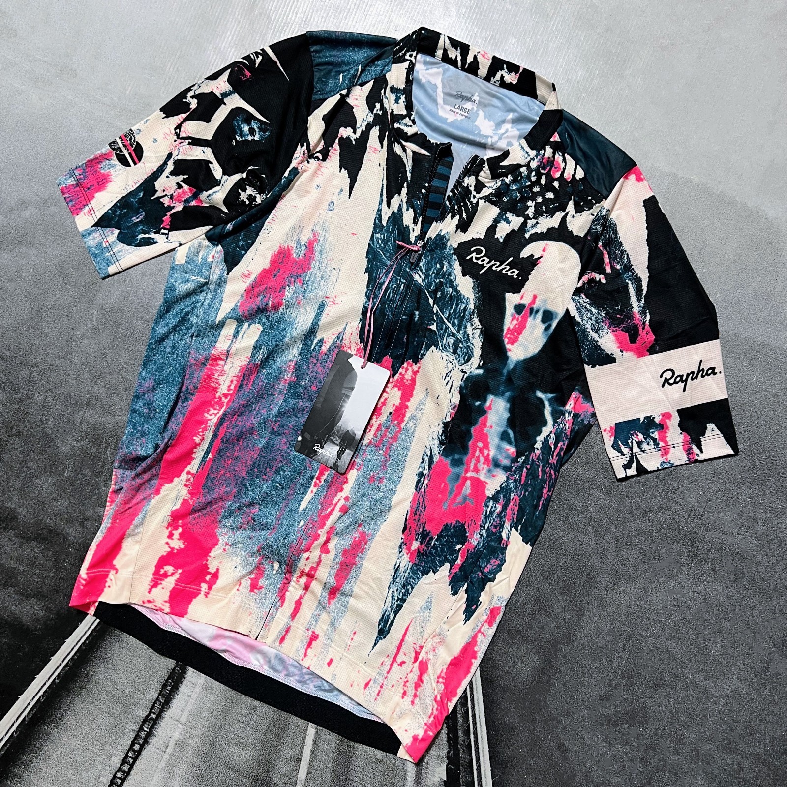 NEW Size L Rapha Santa Cruz htSQD Men's Pro Team Training Je
