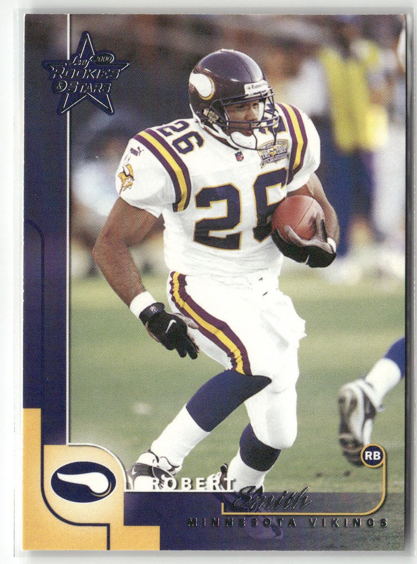 2000 LEAF ROOKIES & STARS #55 ROBERT SMITH MINNESOTA VIKINGS