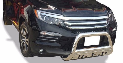 Black Horse Stainless Bull Bar Bumper Guard Fit 2016-2021 Honda Pilot - Bild 6 von 13