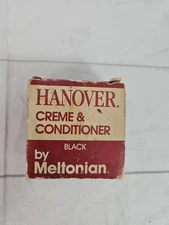 Vintage Hanover Creme & Conditioner Leather Black Shoe Polish NOS