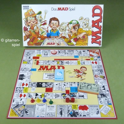 Das MAD Spiel -  Komplett 1A Top! Das vernünftigste Spiel der Welt! Parker ©1982 - Bild 1 von 4