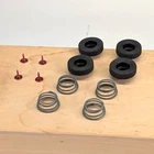 Technics SL-B260 Replacement Turntable Feet Springs Screws Set of 4 OEM