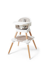 5-In-1 High Chair for Baby Toddler - Convertible Baby Dining Seat - Portable F