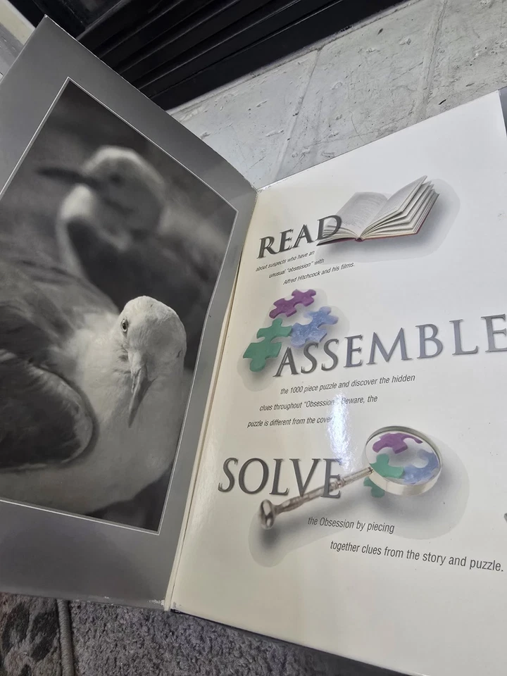 Bepuzzled Classics Alfred Hitchcock “Story” Mystery Jigsaw Puzzle, 1000 pcs Open - Image 3 of 4