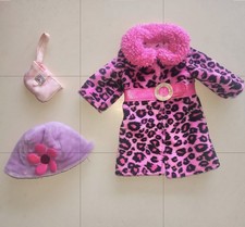 GROOVY NIÑA MUÑECA ROPA GROOVY EQUIPO CONJUNTO "CHEETAH CHIC" NUEVO ESTADO. RARO!