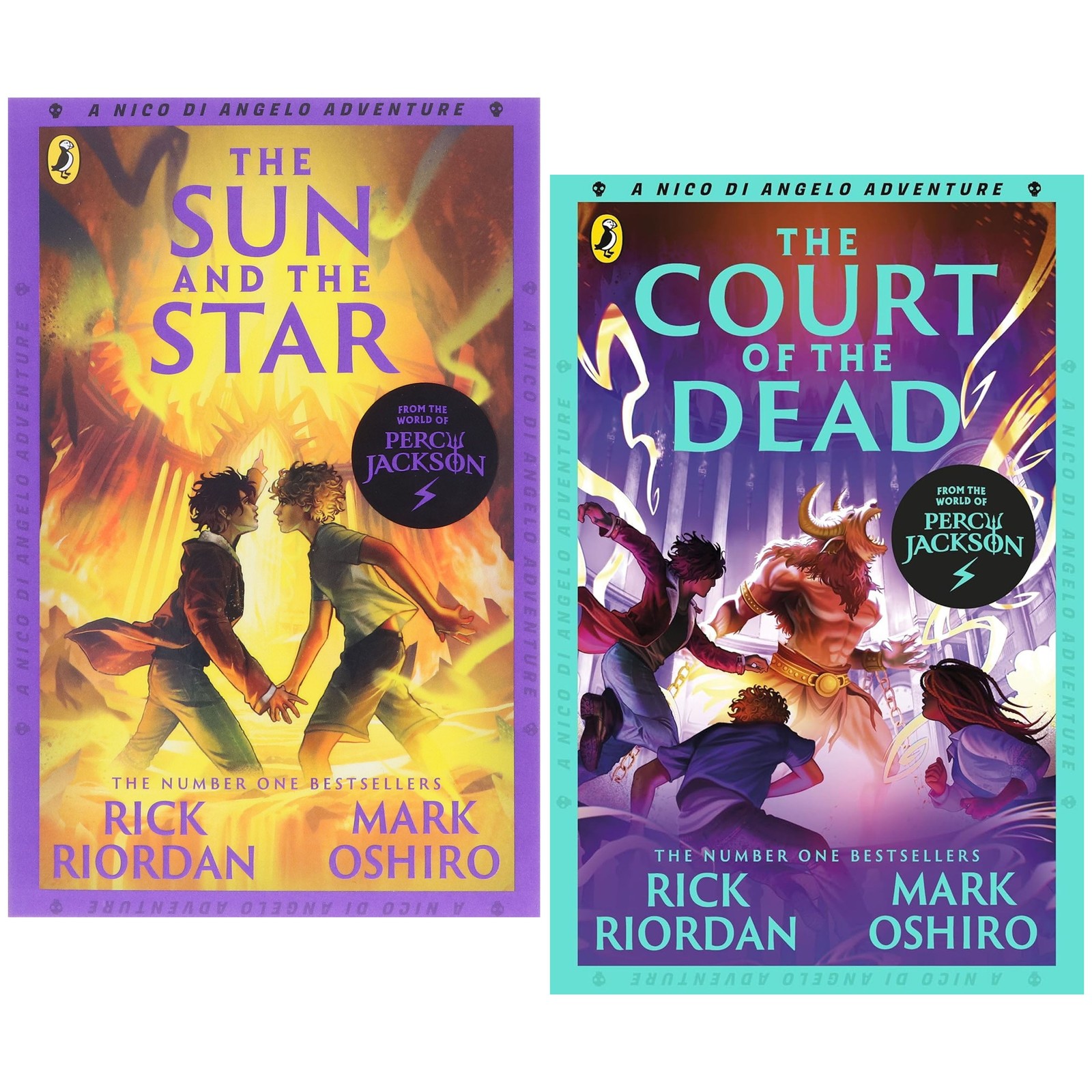 A Nico di Angelo Adventures Series by Rick Riordan 2 Books - Ages 9-17 - PB