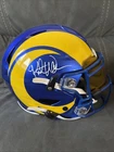 Kurt Warner Los Angeles Rams Autographed SpeedFlex Helmet Beckett COA W Visor