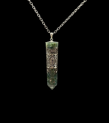 Wikinger Runen Amulett Orgonit Anhänger Strahlenschutz- Rune nach Wunsch wählbar