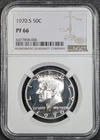 1970-S 40% Silver Kennedy Half Dollar 50C NGC PF66