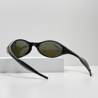 Oakley eye Jacket X Brain dead Sunglasses Black Frame Sapphire
