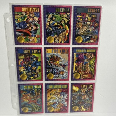 1993 Skybox Marvel X-Men Series 2 Complete 100 Card Set With