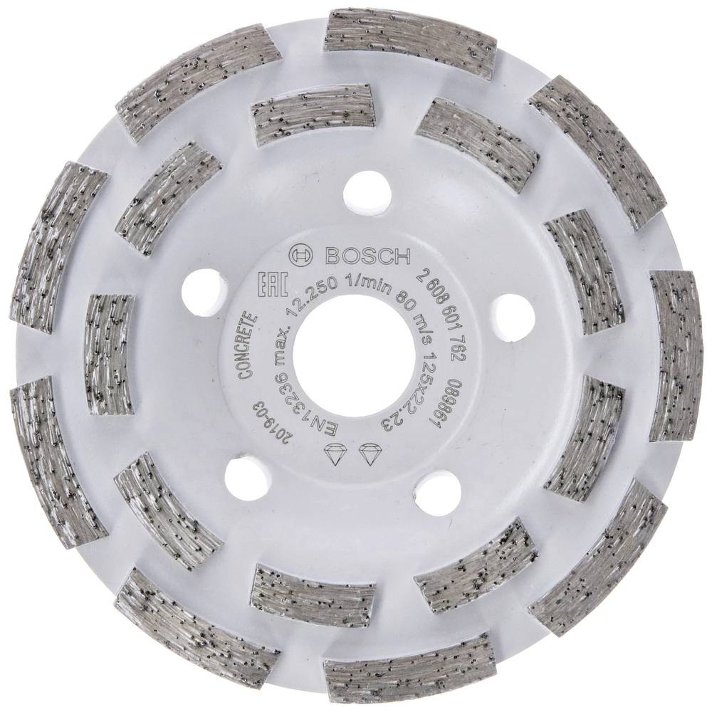 Disque diamant 125 mm Bosch à haute endurance pour brique et pierre