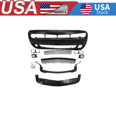 For 2015-2023 Dodge Challenger Hellcat Style Bumper Cover with Lip