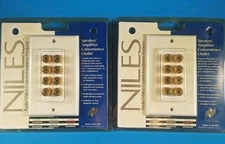 2 Niles 5W-8D - 8 Post Connector for In-Wall Speakers White