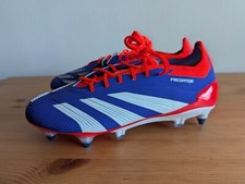 Adidas Predator Elite Sg Soft Ground Blue Soccer Cleats Men's Size 7 IF6323
