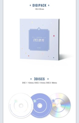 DVD] IZ*ONE - 1ST CONCERT IN SEOUL [EYES ON ME] Photo Card Book
